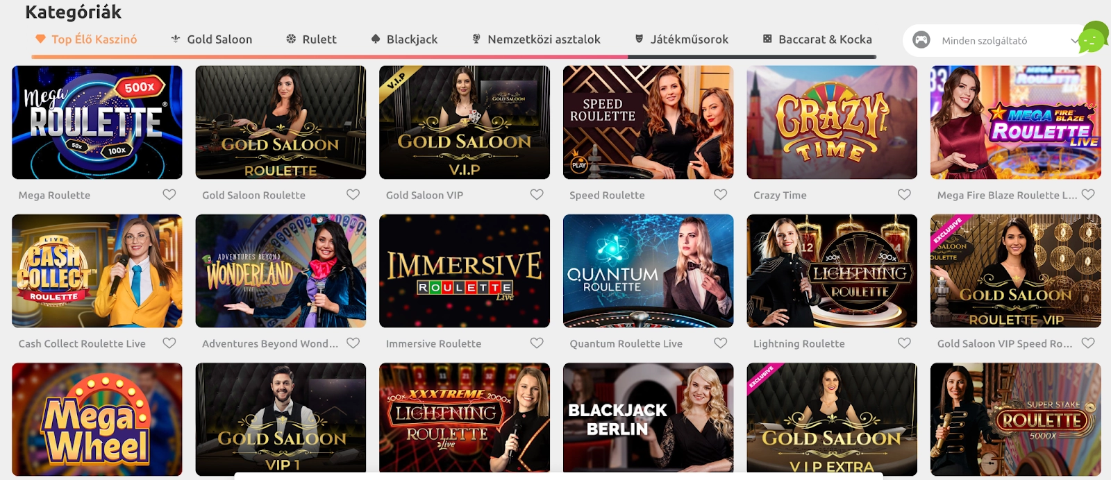 Cadoola Casino – Játssz exkluzív élő játékokat, rulettet és blackjacket A legjobb élő kaszinó játékok a Cadoola Casinoban