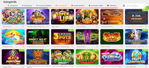 Cadoola Casino – Fedezd fel a legjobb nyerőgépeket és exkluzív játékgépeket! Legújabb és népszerű nyerőgépek a Cadoola Casinóban